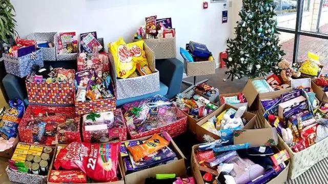 We collected items on the Foodbank’s Christmas advent calendar that supported those families in great need during the festive period. We filled 2 cars with 32 boxes of essentials such as food, hats, gloves and stationery, as well as treats like sweets and advent calendars.